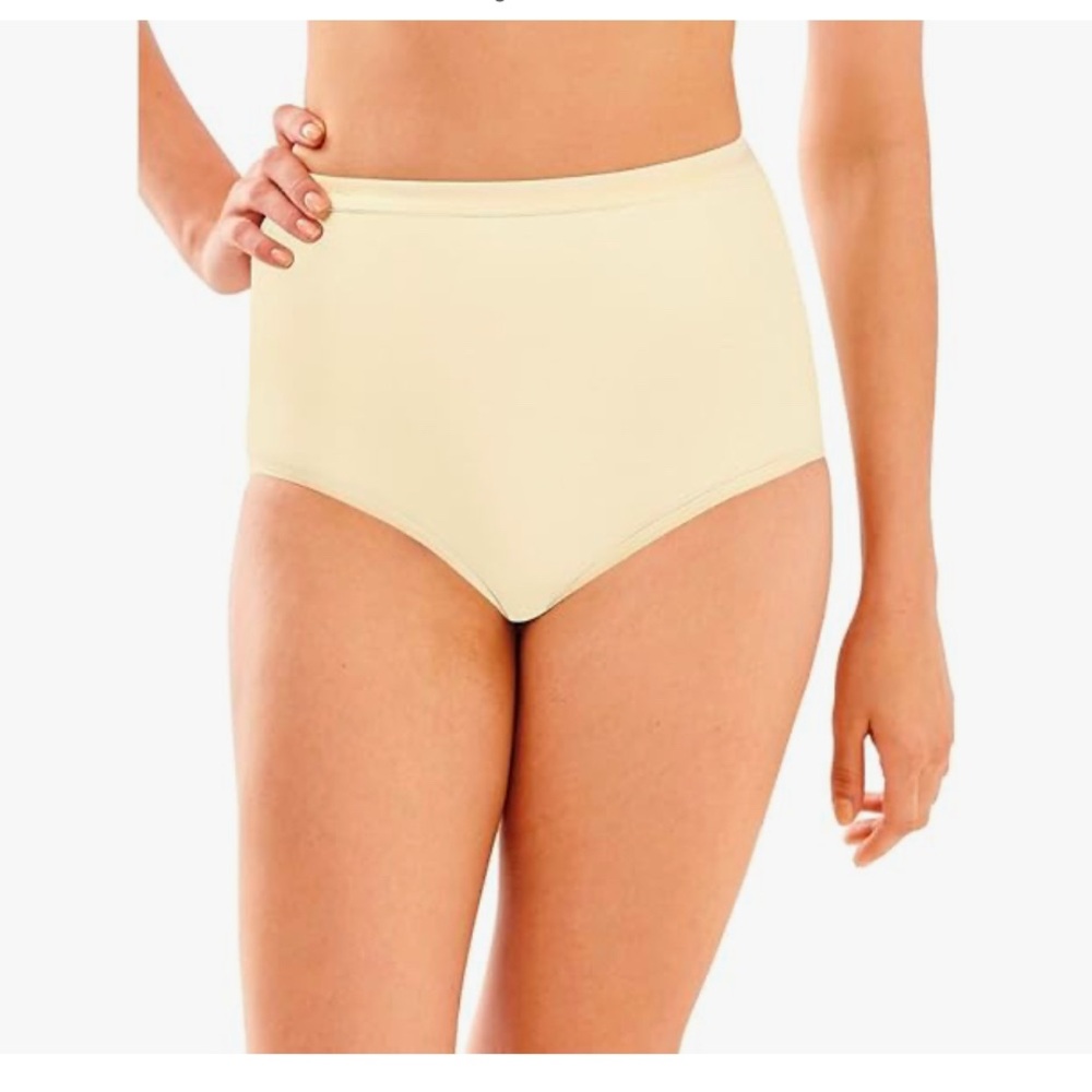 Bali Women's Stretch Brief Panty XL/8 Brand New with Tags